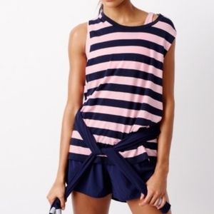 J Crew stripe muscle tank top